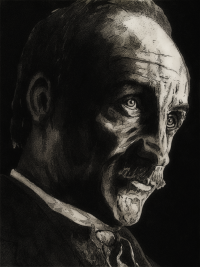 Commissioner Monro, Michael McElhatton; Ripper Street, monkeyswithbrushes